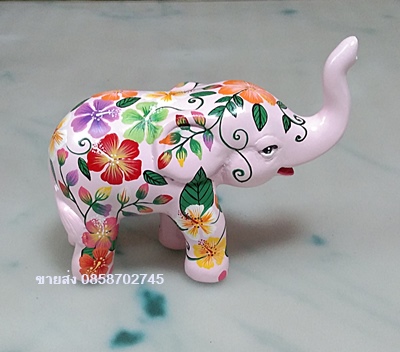 ช้างชูงวงใหญ่เพ้นท์