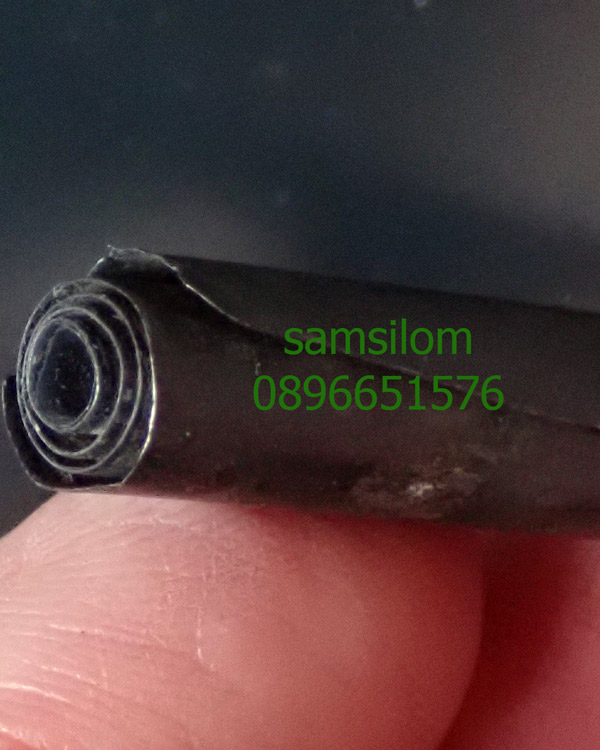 หลวงพ่อจง วัดหน้าต่างนอก ตะกรุดโทน เนื้อเงิน ยาว2.5นิ้ว เก่าหายาก