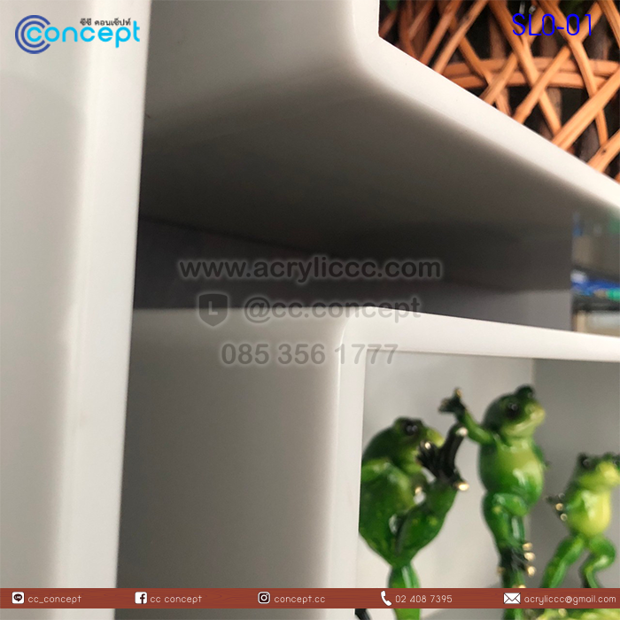 ช่องวางของอะคริลิค (SLO-01)