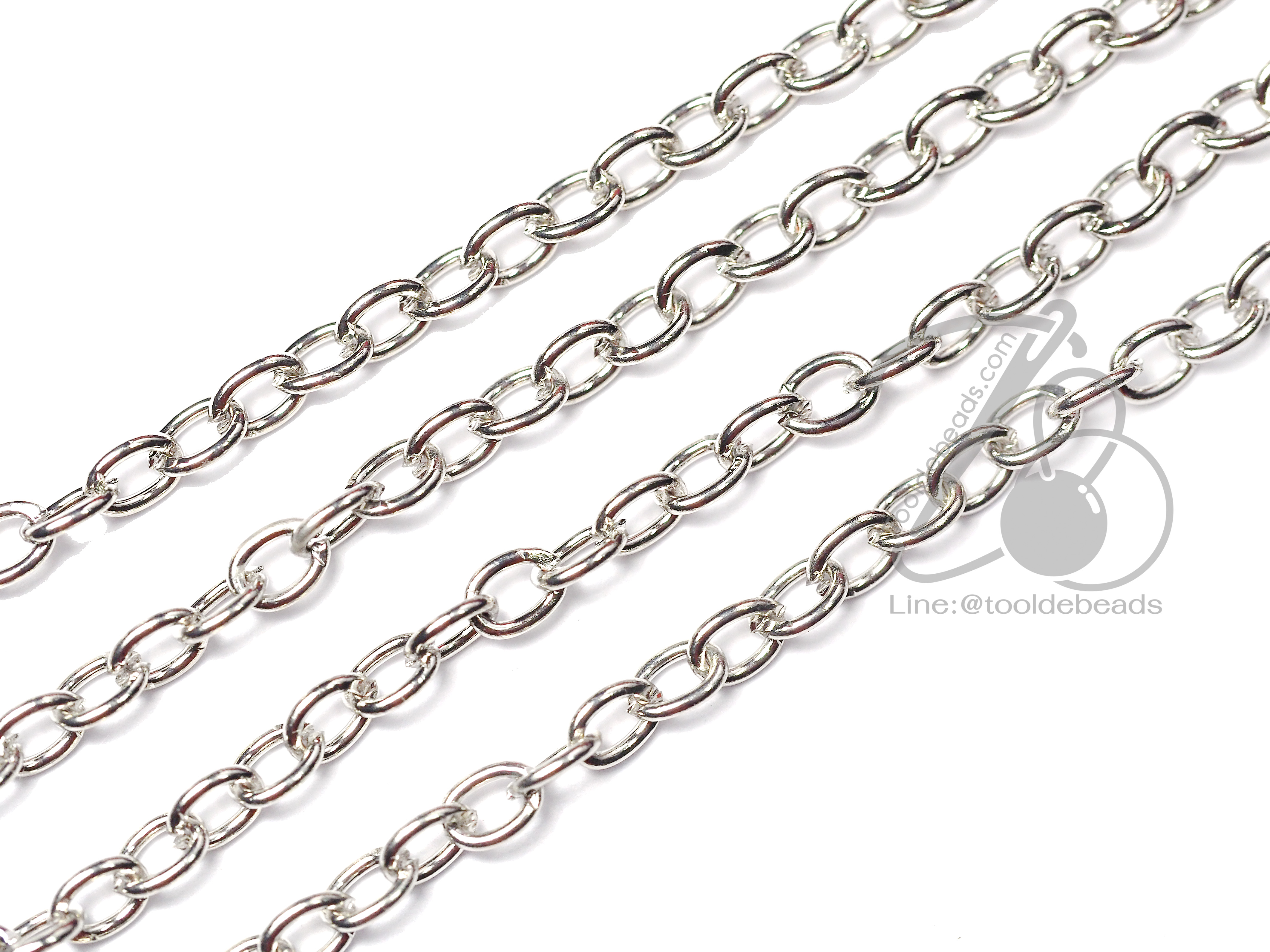โซ่ประดับ 3*4มม. (4 หลา) SKU-10700