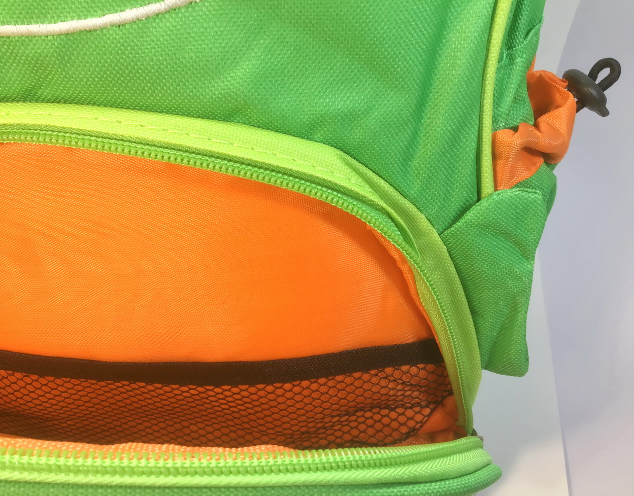 กระเป๋าเป้เด็กแฟชั่นรูปกบสีเขียว