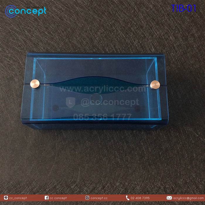 กล่องทิชชู่อะคริลิค (TIB-01)