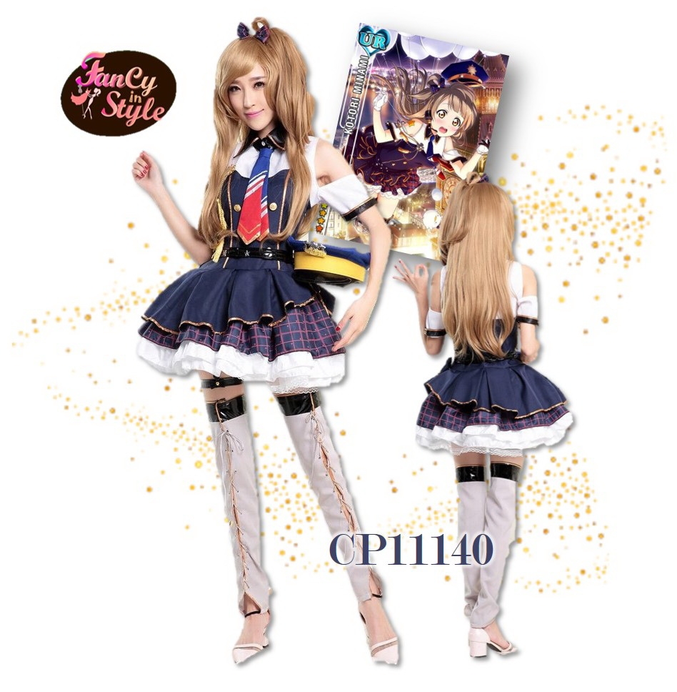 Fairy tale/Disney /Cartoon/Game costume/Love Live Cartoon/Kotori Minami Costume/ชุดคอสเพลย์สาวน้อย Kotori Minami จากLove Live