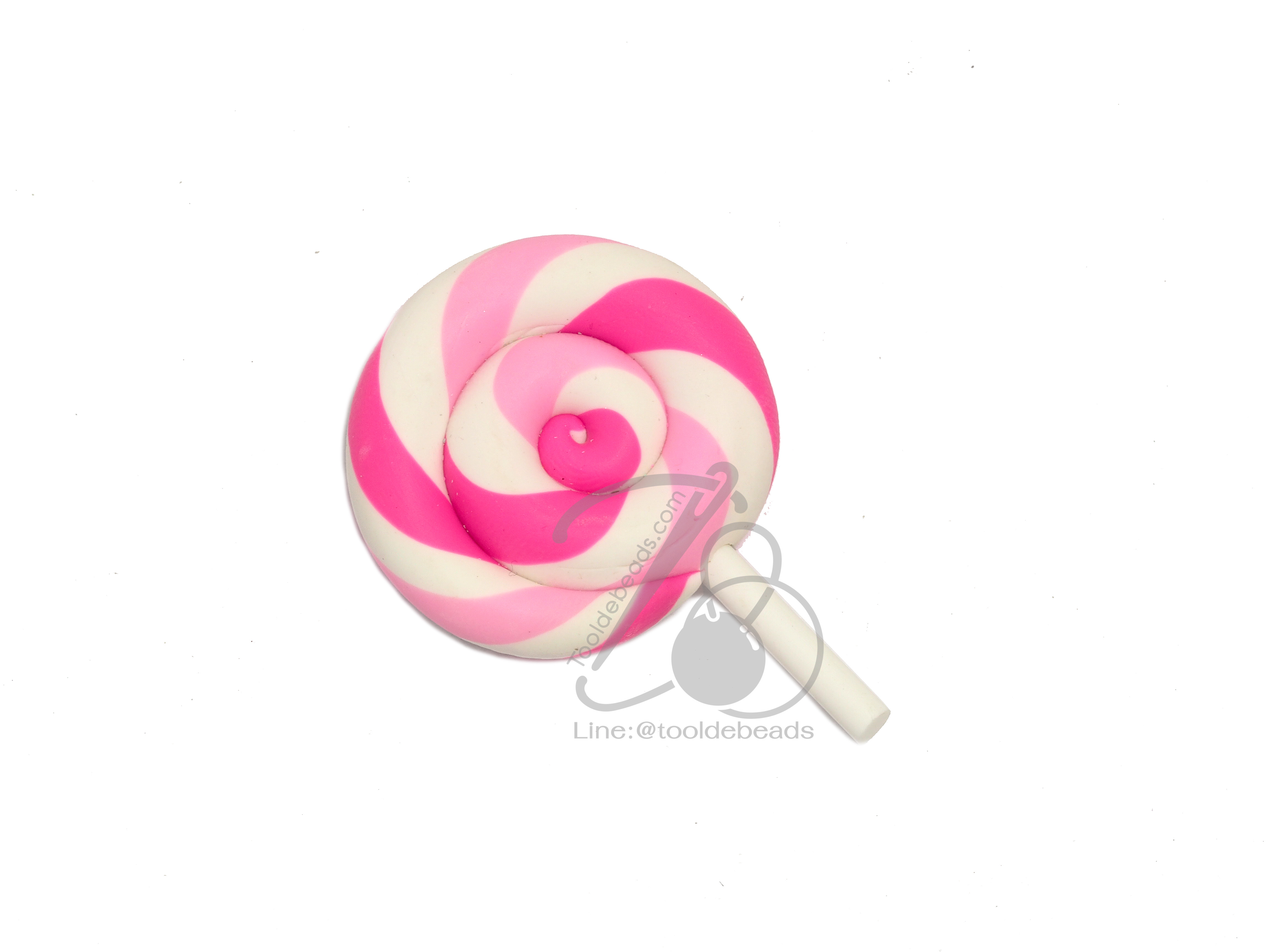ดินปั้น 11 30*45มม. ลายลูกอมเรนโบว์ (1 ชิ้น) SKU-06504