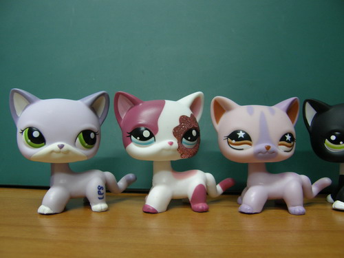 LPS คนรักแมว-2 (ชุด 5 ตัว ยอดนิยม)