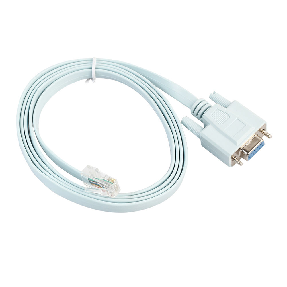 DB9 Serial RS232 to RJ45 Console Cable for Cisco