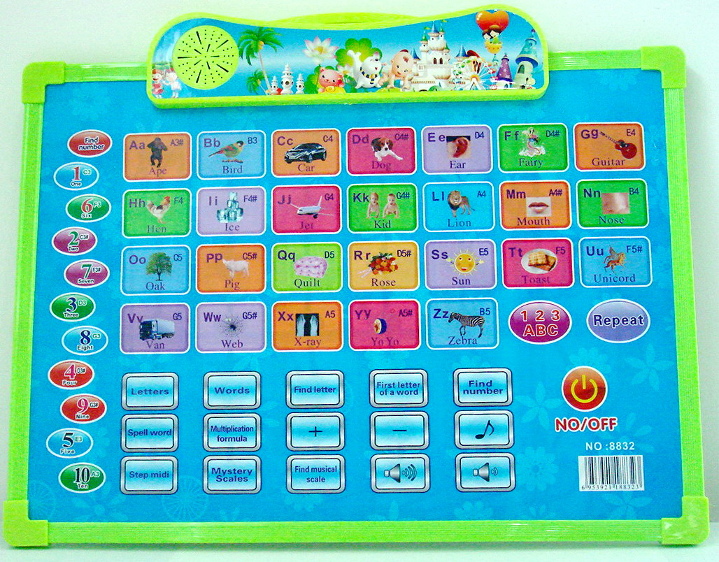 ของเล่นเรียนรู้ ABC พร้อมส่ง table&white boardมีเสียงและเขียนได้