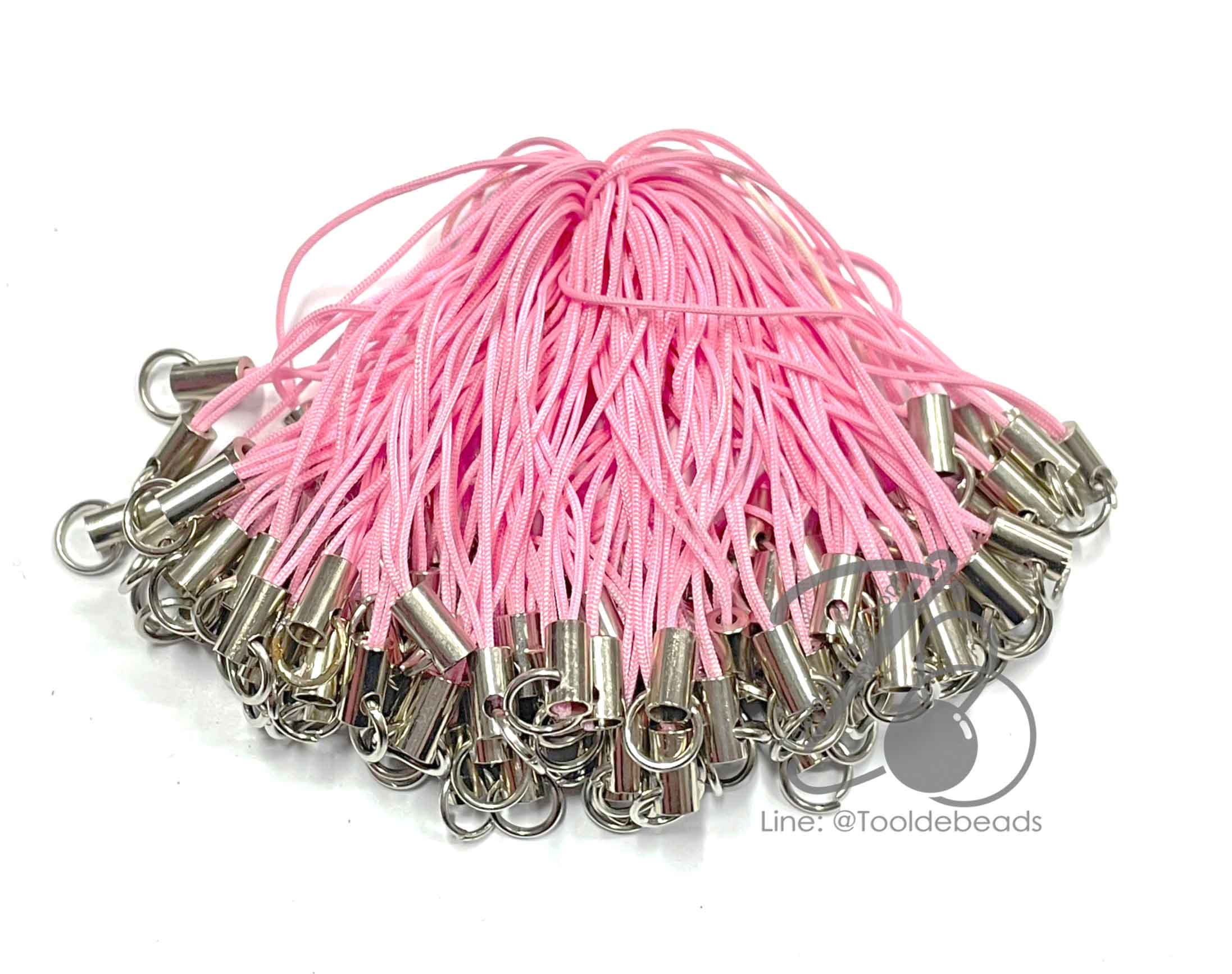 สายห้อยโทรศัพท์ ไม่มีก้ามปู (100 ชิ้น) SKU-07125