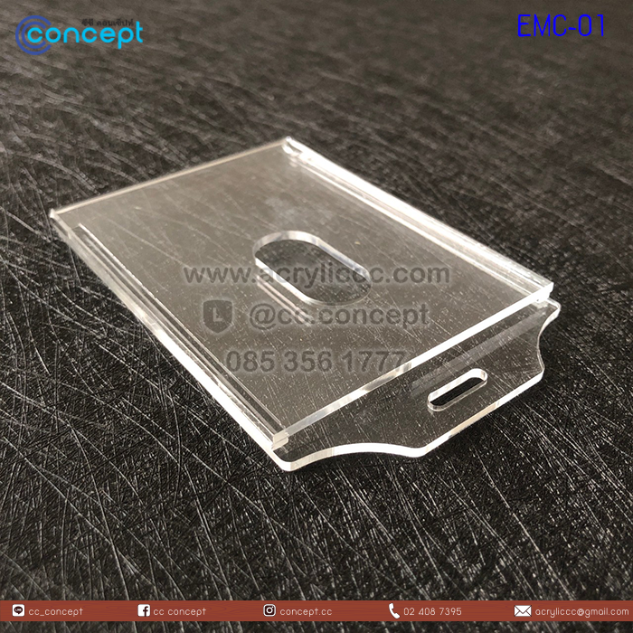 ป้ายใส่บัตรพนักงาน (EMC-01)