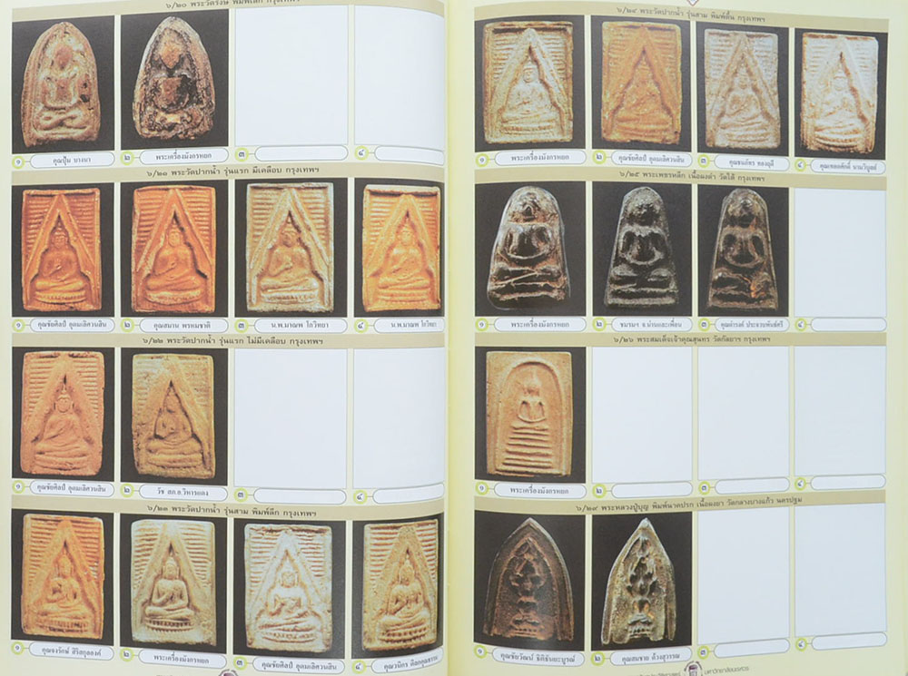 หนังสือรวมภาพพระชนะการประกวด พระบูชา พระเครื่อง เหรียญคณาจารย์ โดย ส.ว.จรูญ ยังประภากร