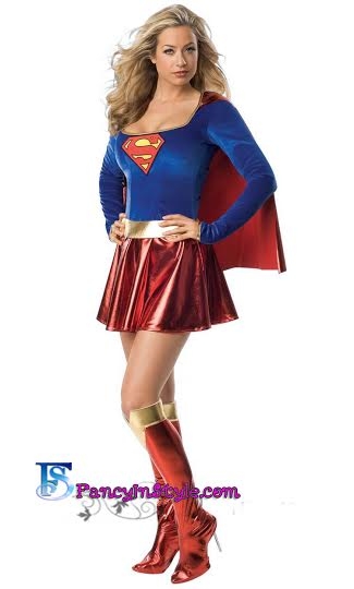 Superhero/Superstar/Supergirl/ชุดคอสเพลย์ซุปเปอร์เกิลล์