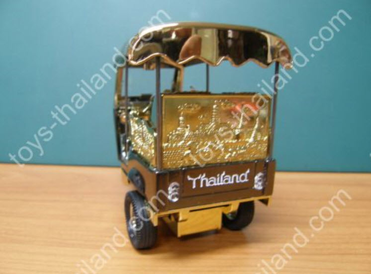 รถตุ๊กตุ๊กโลหะ ล้อเงิน วิ่งได้