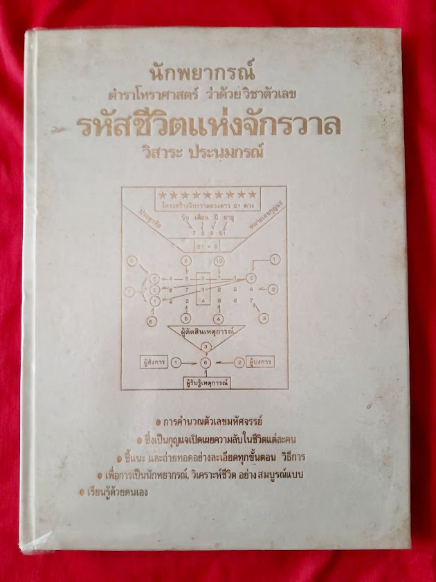 "นักพยากรณ์ ตำราโหราศาสตร์ ว่าด้วยวิชาตัวเลข รหัสชีวิตแห่งจักรวาล" โดย อ.วิสาระ ประนมกรณ์