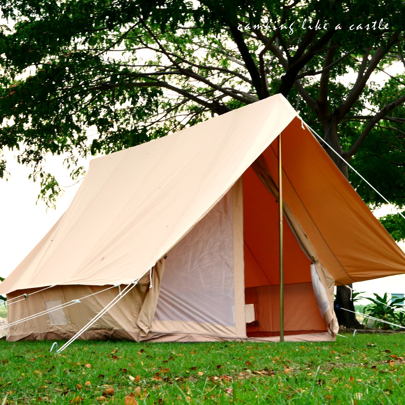 Castle Camp Canvas Scout Tent