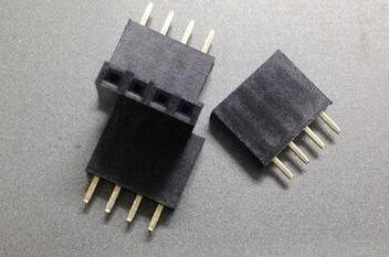 Female Pin Header 1x4 Pin Single Row Pitch 2.54mm