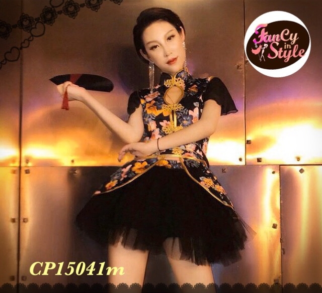 International Costume Fashion Qipao Costume/Chinese style Costume/ชุดกี่เพ้าประยุกต์/ชุดสไตล์จีน
