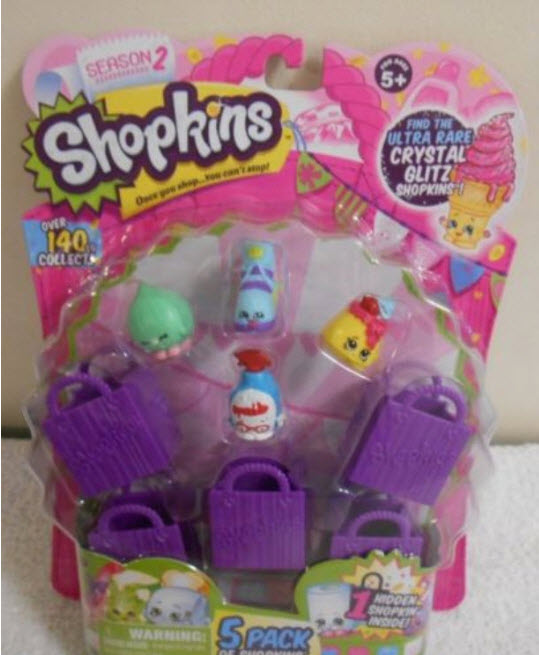 Shopkins S-2 แบบ pack-5