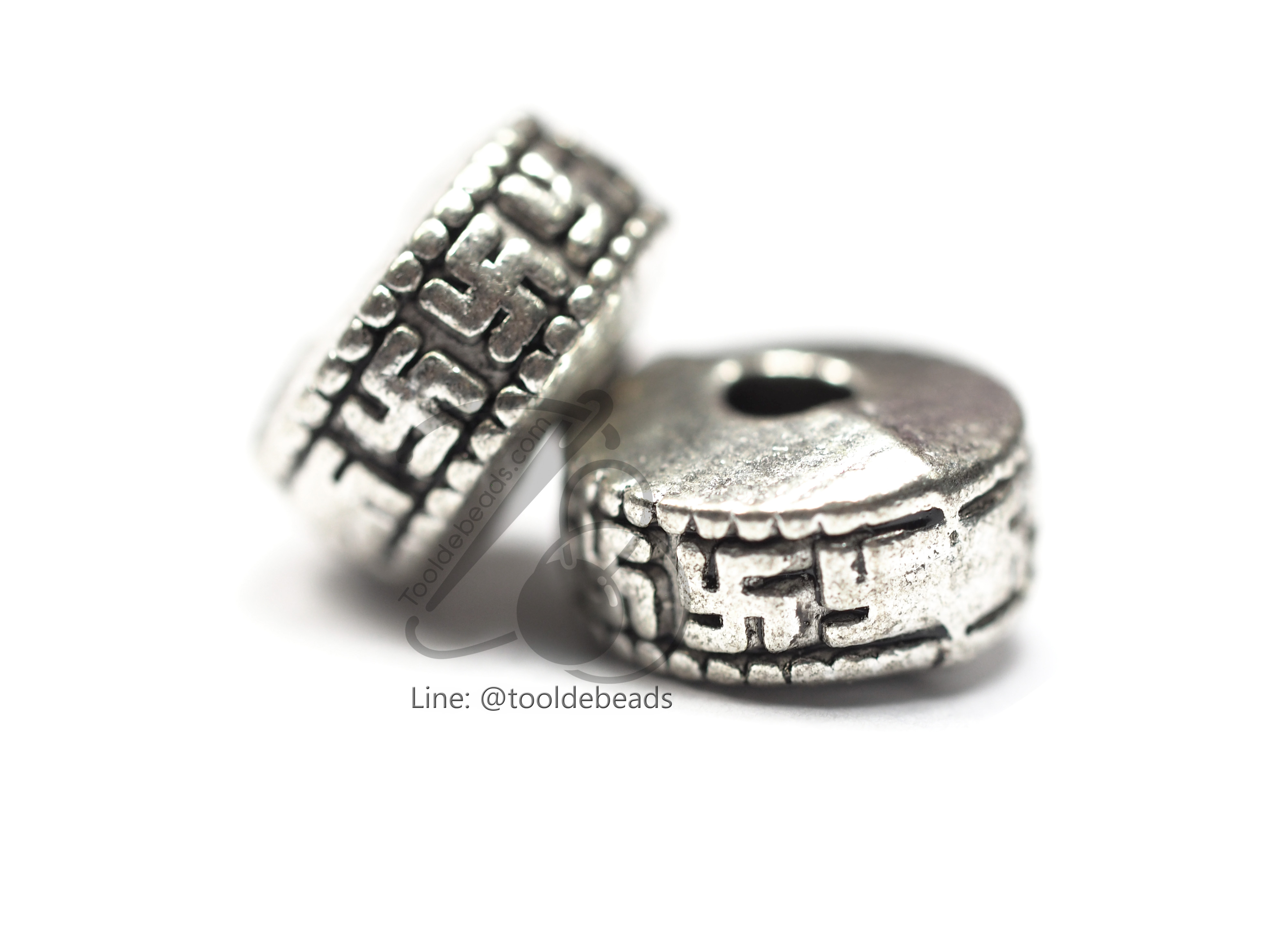 ลูกปัดโรเดียม 116 10มม. (1 ชิ้น) SKU-03287