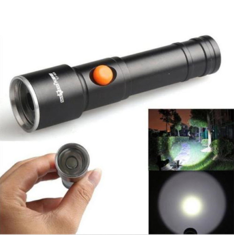 กระบอกไฟฉาย LED 3500 lm (Sky Wolf Eye)