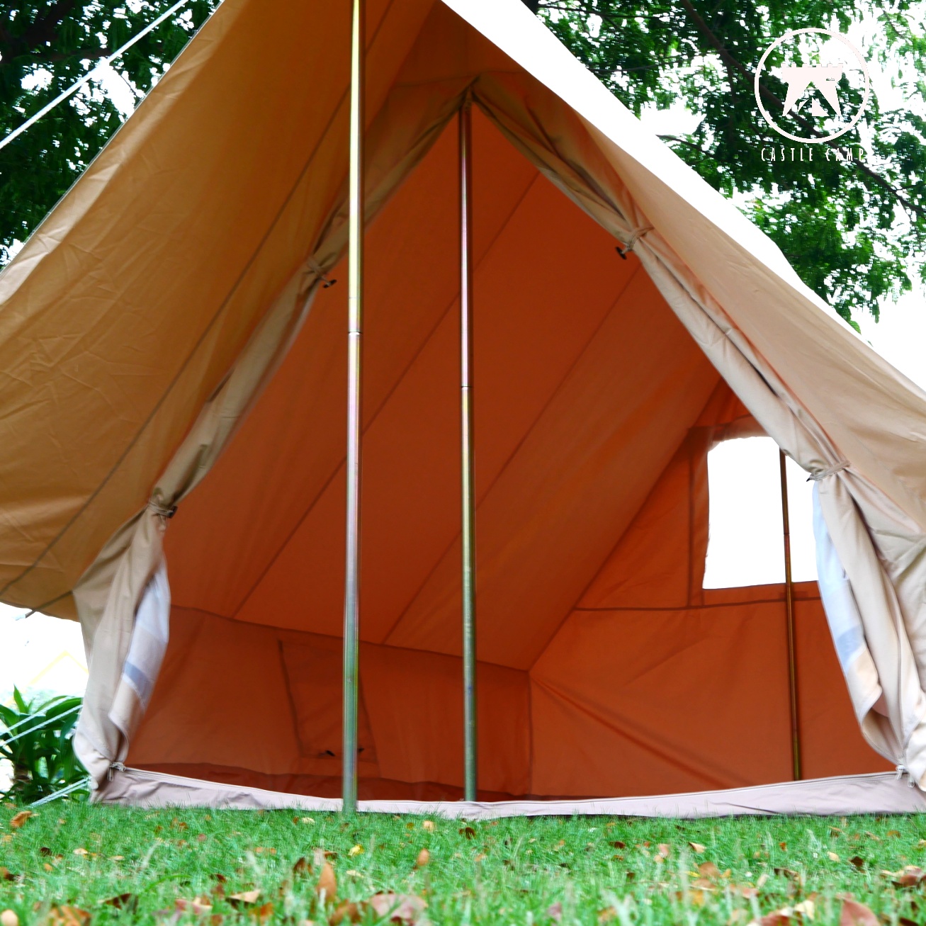 Castle Camp Canvas Scout Tent