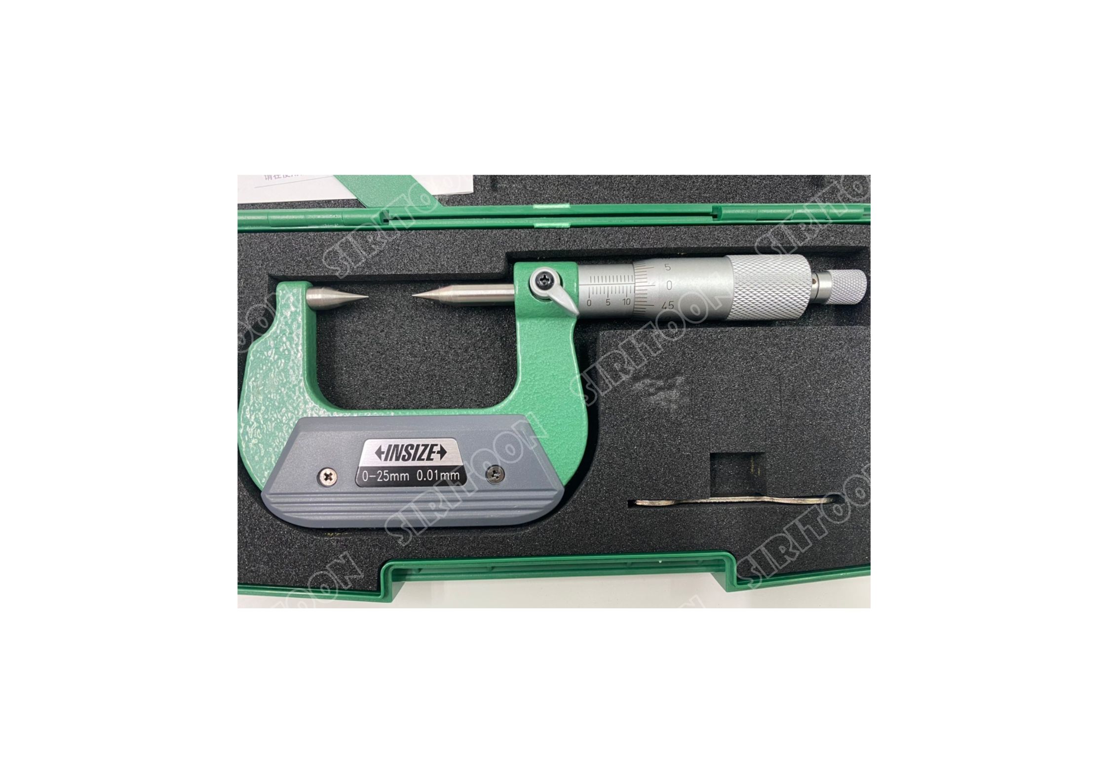INSIZE ไมโครมิเตอร์แบบพอยท์ (Point Micrometer) ขนาด 25-50mm. รุ่น 3230-50A