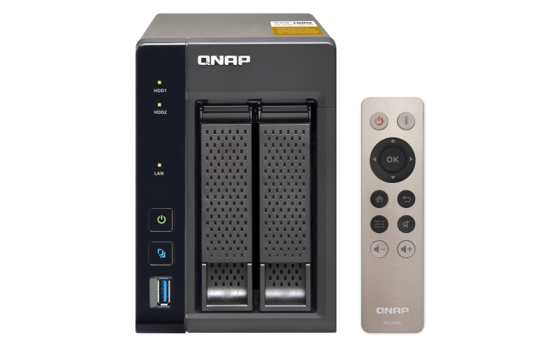 TS-253A-8G QTS-Linux Combo NAS: a well-rounded private cloud solution centralizing storage and IoT applications