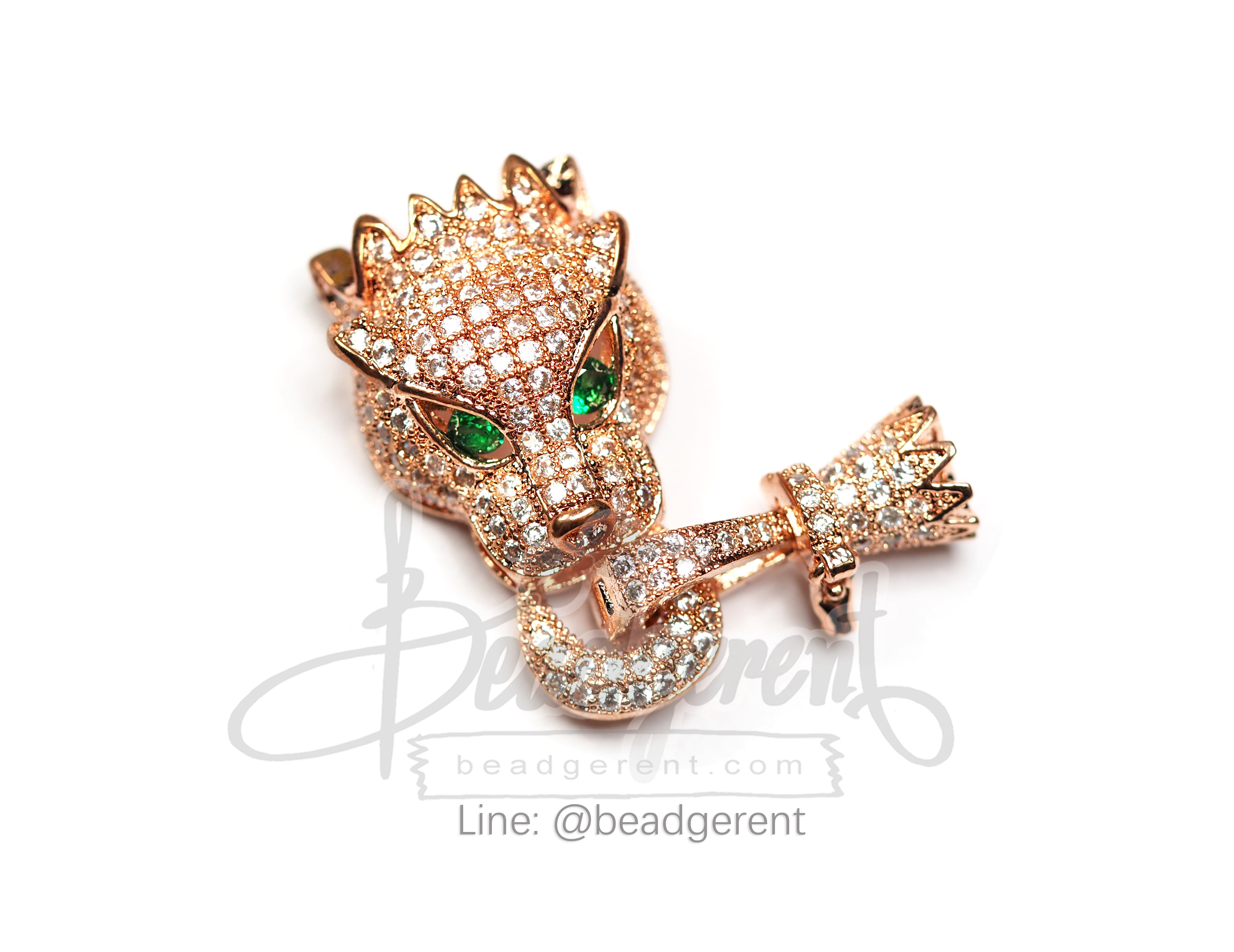 ลูกปัดฝังเพชร High Quality SKU-01612
