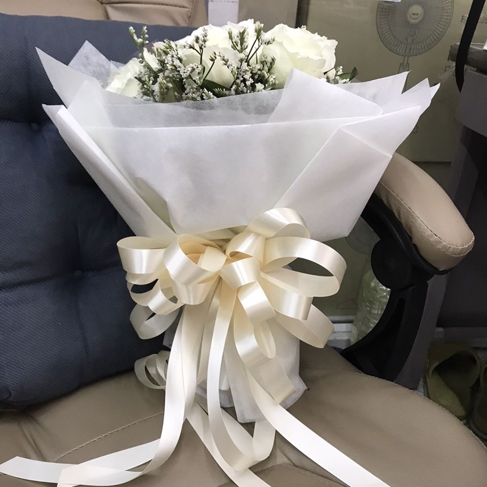 White Rose Bouquet