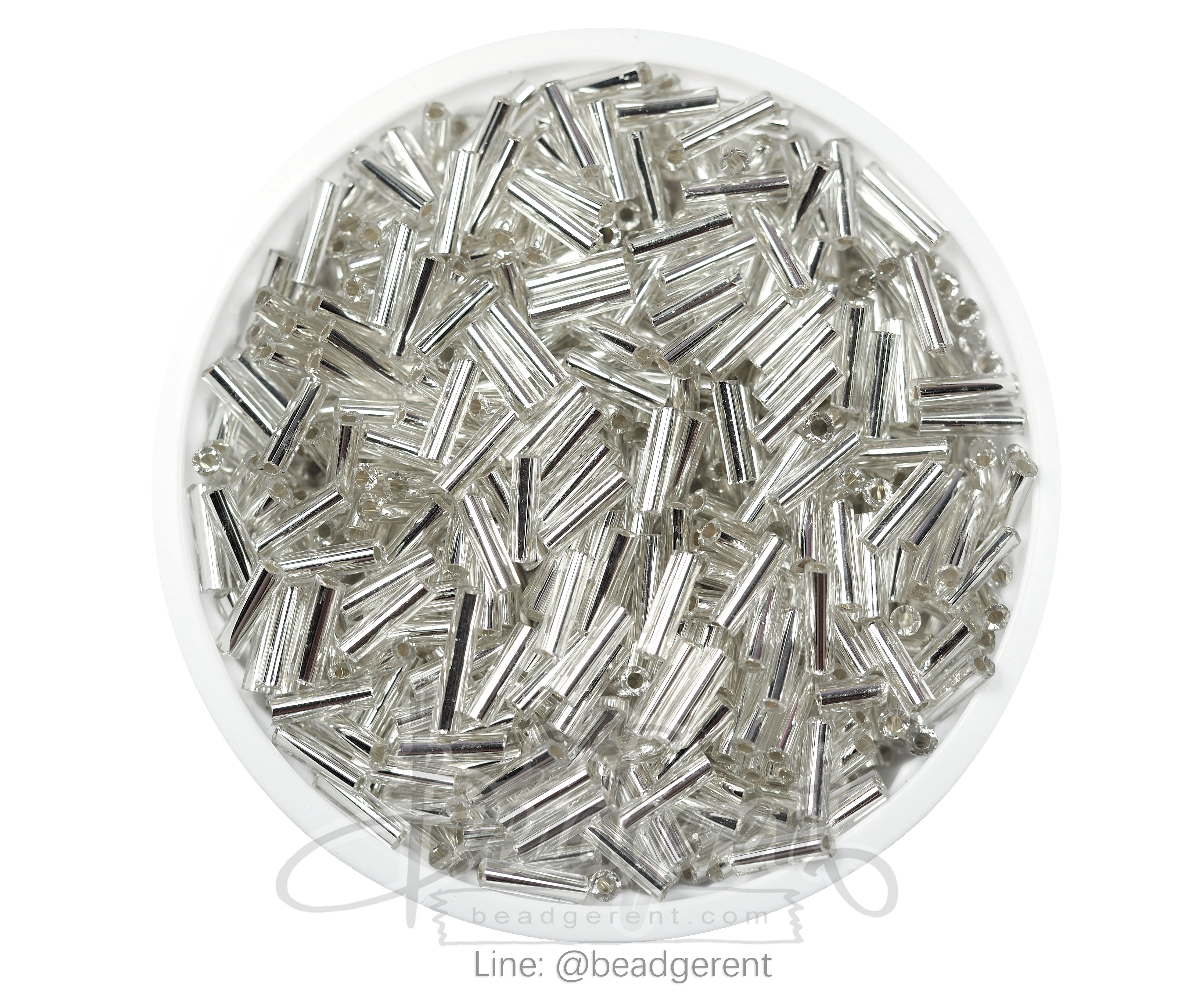 ปล้องยาว สีเงิน (100 กรัม) SKU-03495