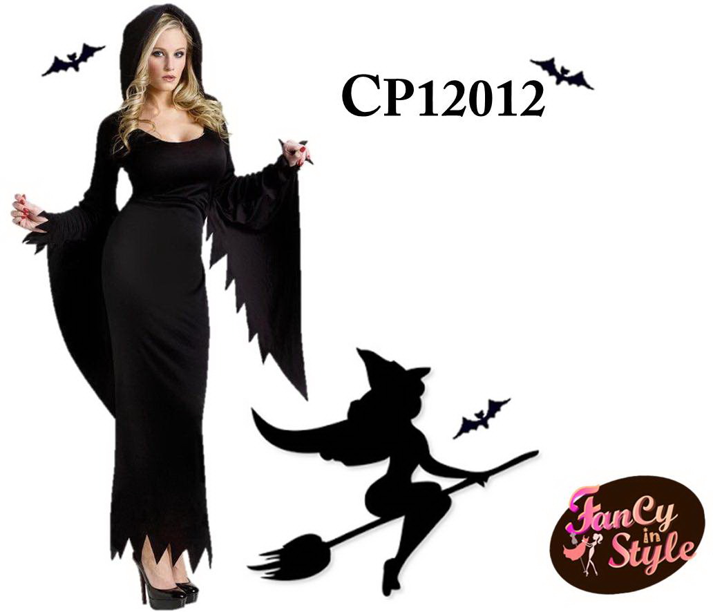 Mystic Witch Fancy Dress/ ชุดแม่มดยาวสีดำ Mystic Witch