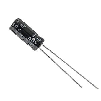 1uF 50V Electrolytic capacitor