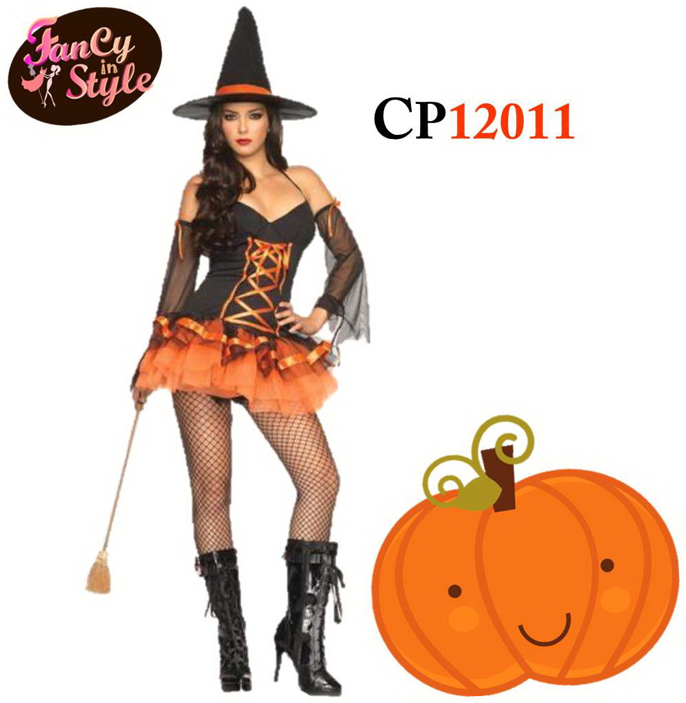 Black Magic Witch Fancy Dress/ชุดแฟนซีแม่มดBlack Magic