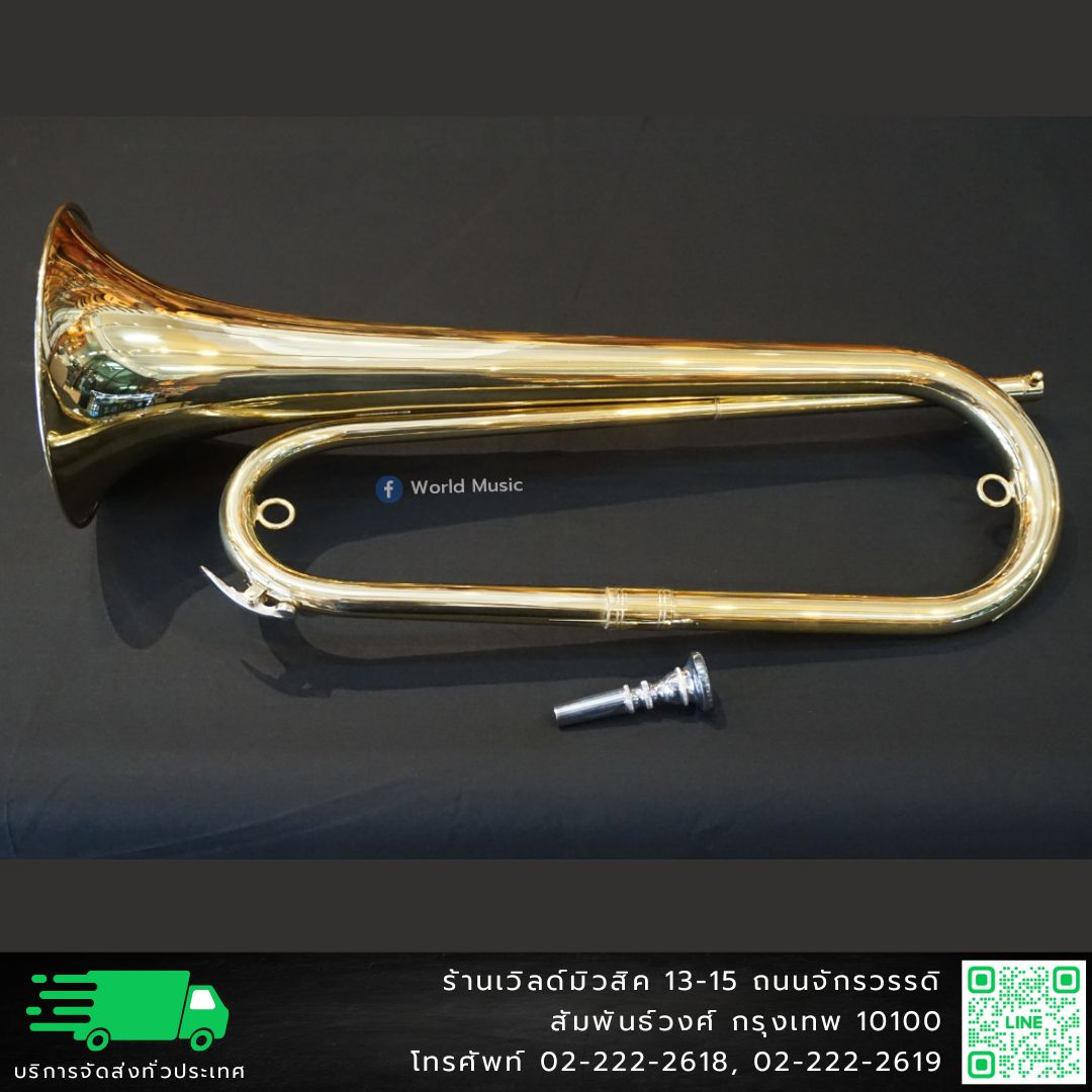 Bernhard Bb Bugle Horn แตรเดี่ยวสีทอง