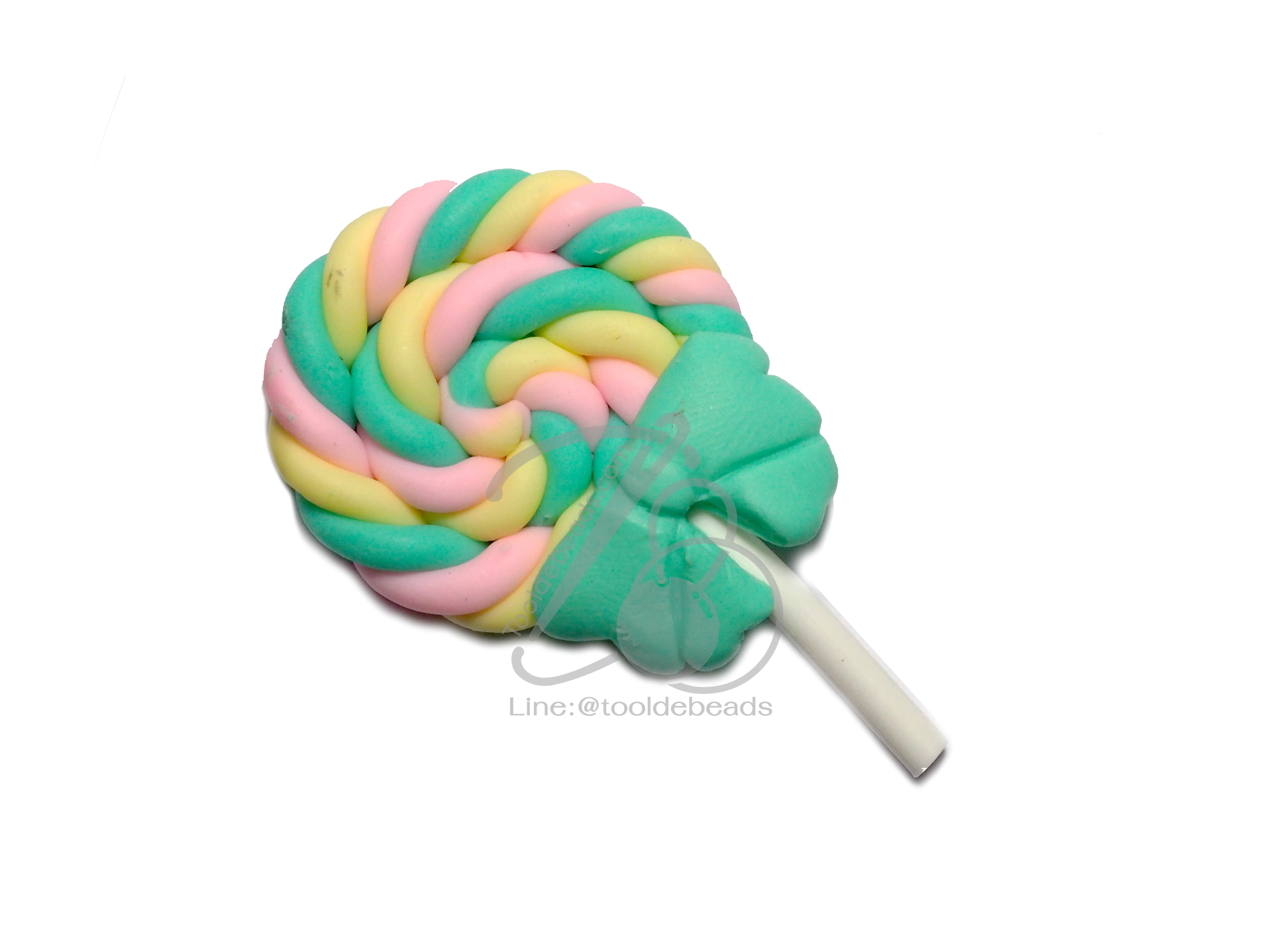 ดินปั้น 03 28*49มม. ลายลูกอมสีหวาน (1 ชิ้น) SKU-05982