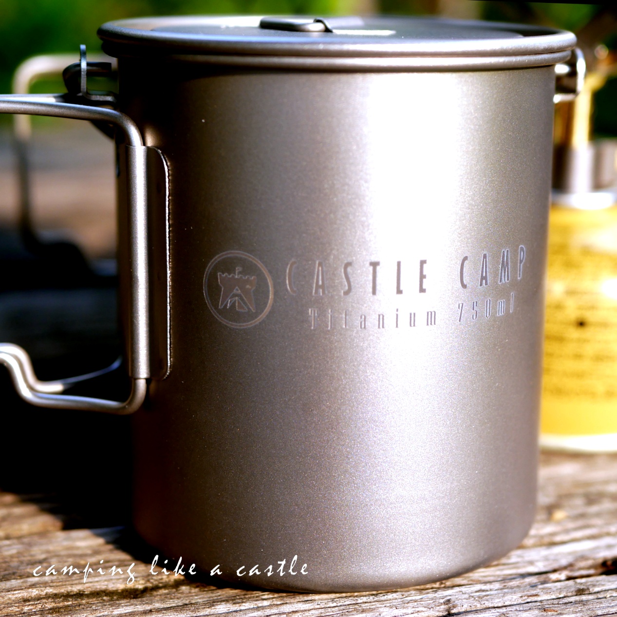 Castle Camp Titanium Pot 750ml.