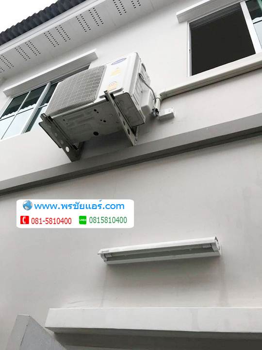 ภาพติดตั้งแอร์ ทาวน์โฮม เจ ซิตี้ ติวานนท์ - บางกะดี