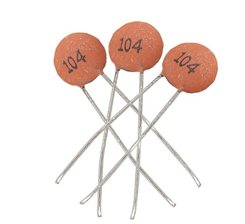 0.1uF 50V Ceramic Disc Capacitors 104 PF
