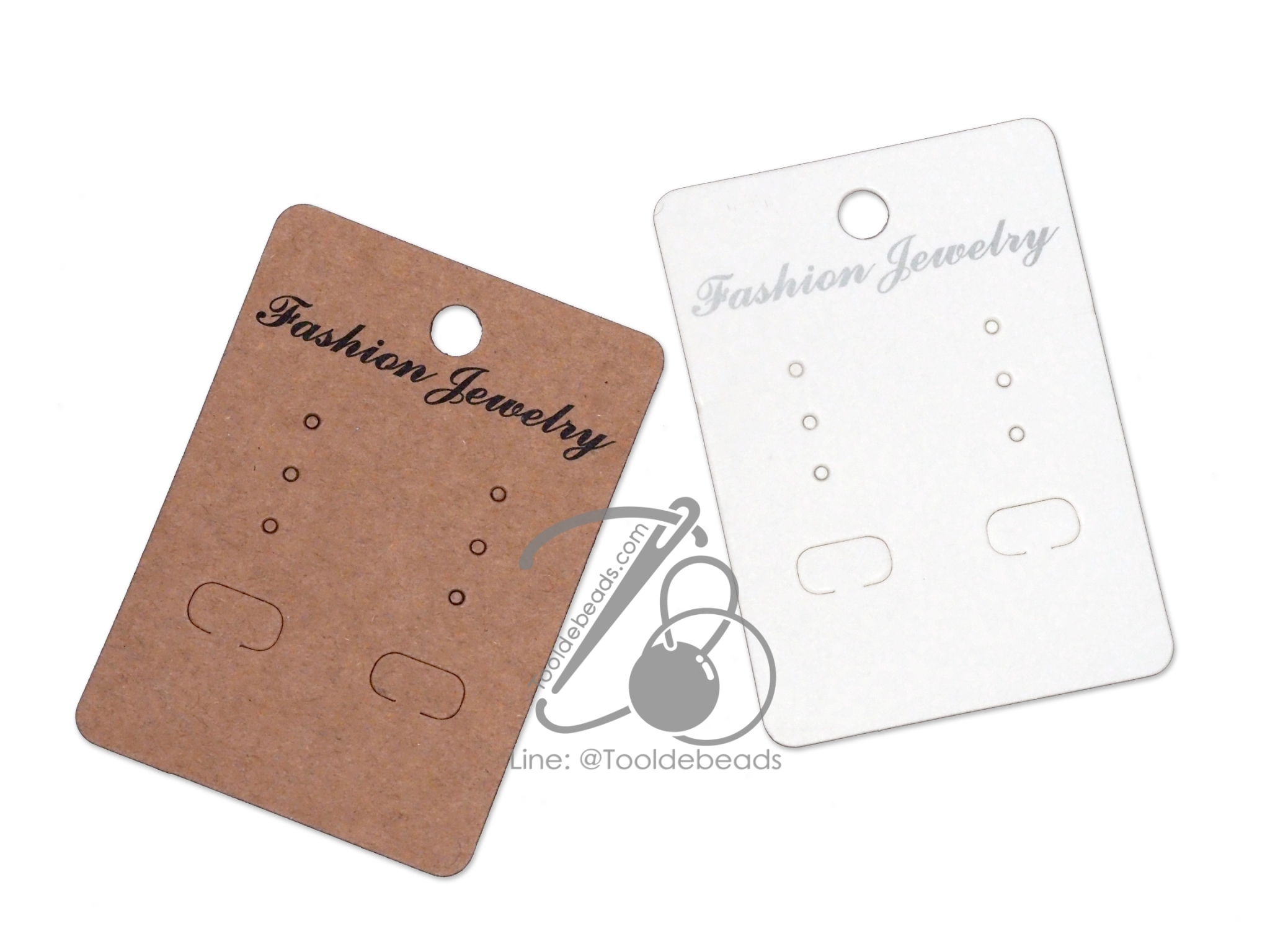 แป้นต่างหู ตัวโชว์ 50*70มม. (50 ชิ้น) SKU-12161