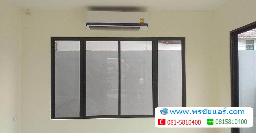 ภาพติดตั้งแอร์ I Leaf Park Wongwaen-Rangsit Klong4