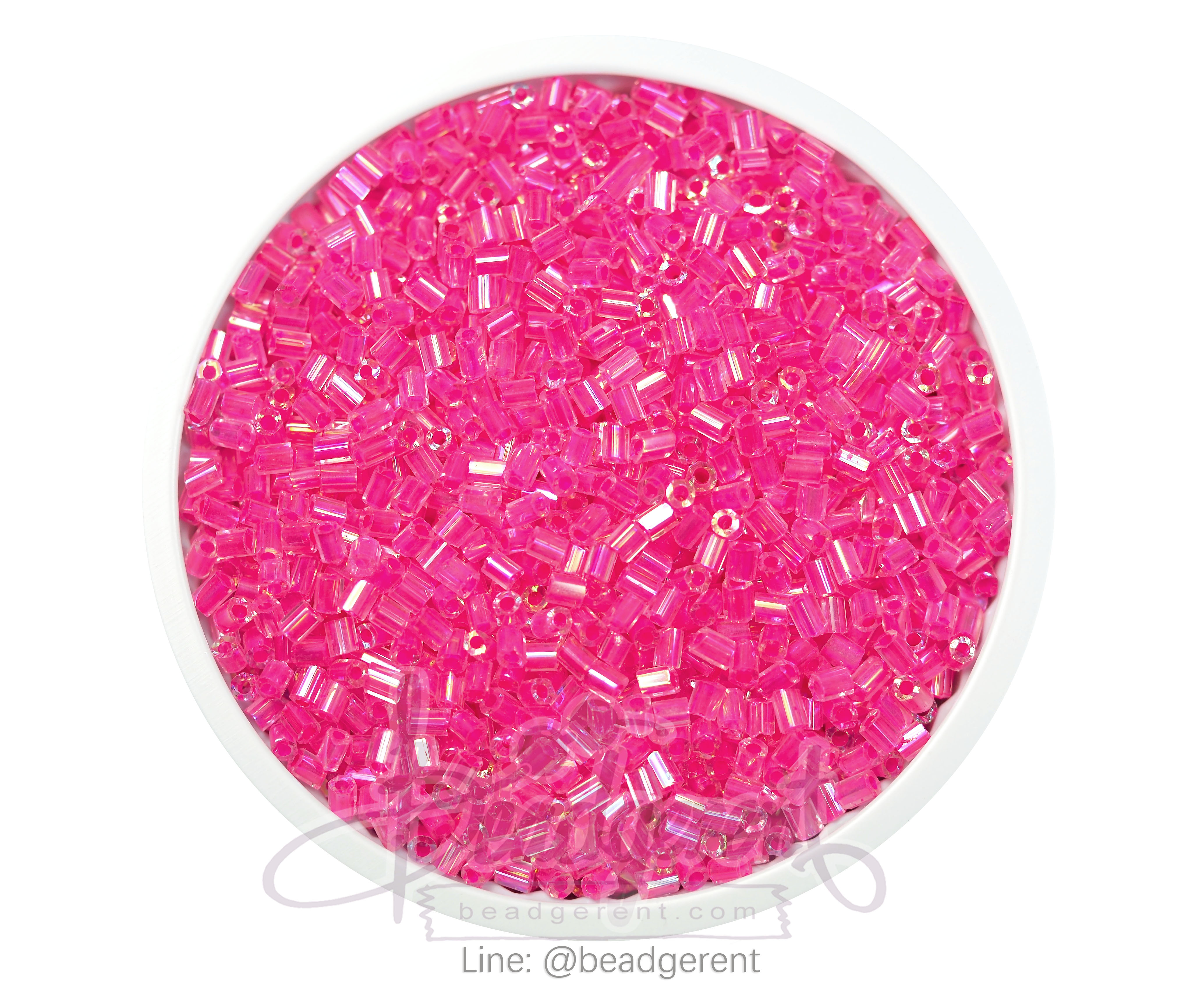 ปล้องสั้น สอดไส้ สีบานเย็น (450 กรัม) SKU-03306
