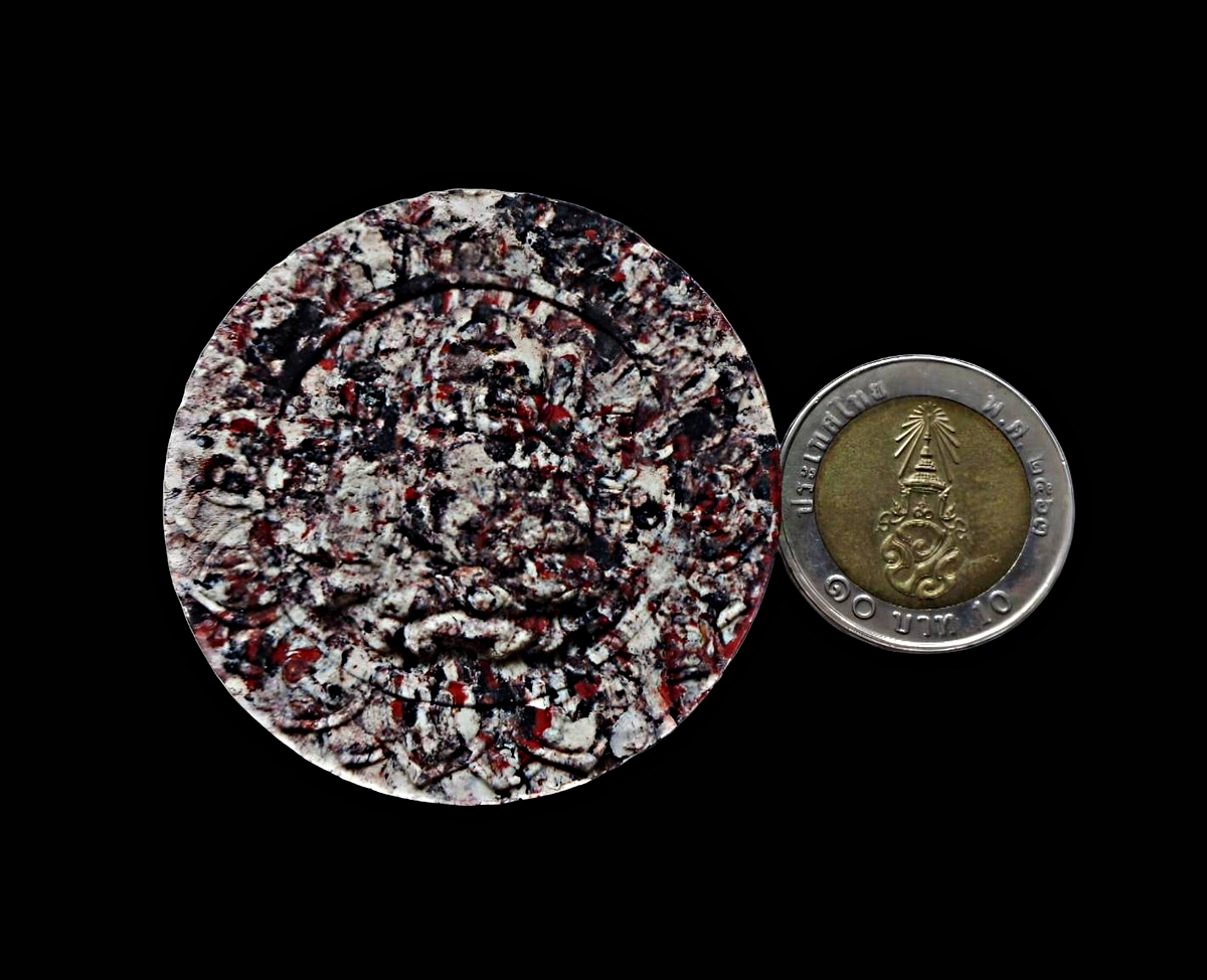 พระเนื้อผงไต้ฮงกงโจวซือรุ่น1ลาภผลบุญทวีมั่งมีศรีสุขพิมพ์ใหญ่จัมโบ้