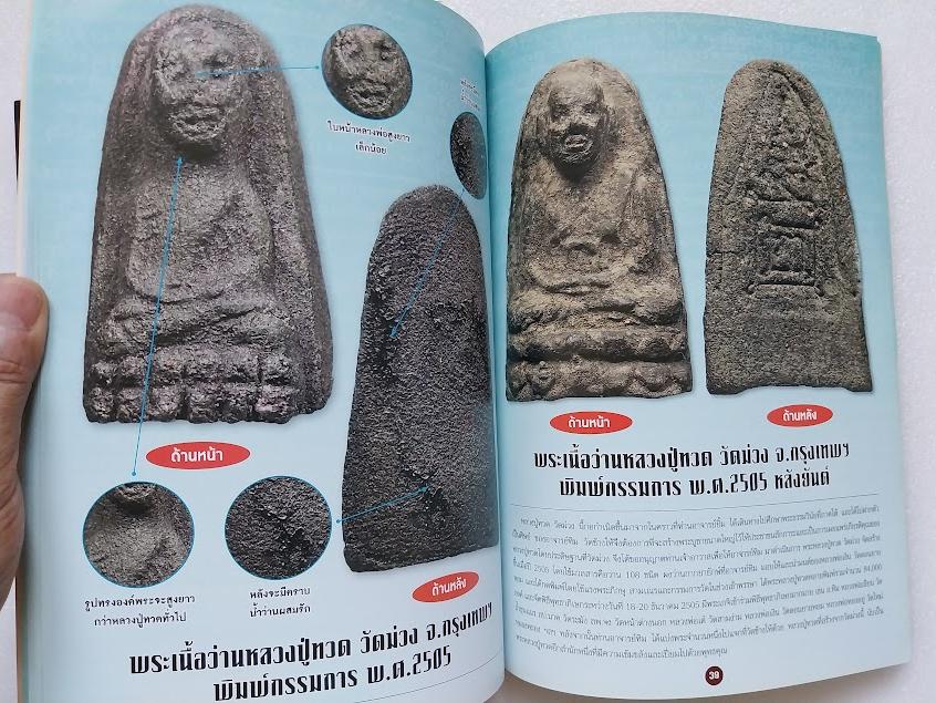 หลวงปู่ทวด วัดช้างให้ จ.ปัตตานี + หนังสือหลวงพ่อทวด 100 วัด (หนังสือประวัติและพระเครื่องรวม 2 เล่ม)