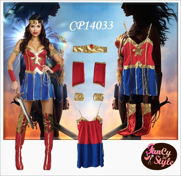 Superhero Costume/Wonder Woman Costume/ชุดคอสเพลย์วันเดอร์วูแมน