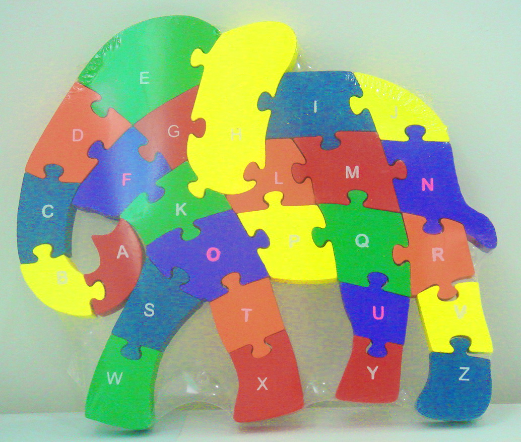 บล็อกไม้จิ๊กซอว์ไม้พร้อมส่ง หลายแบบ ตัวเลข ตัวอักษร หลากหลายสีสัน