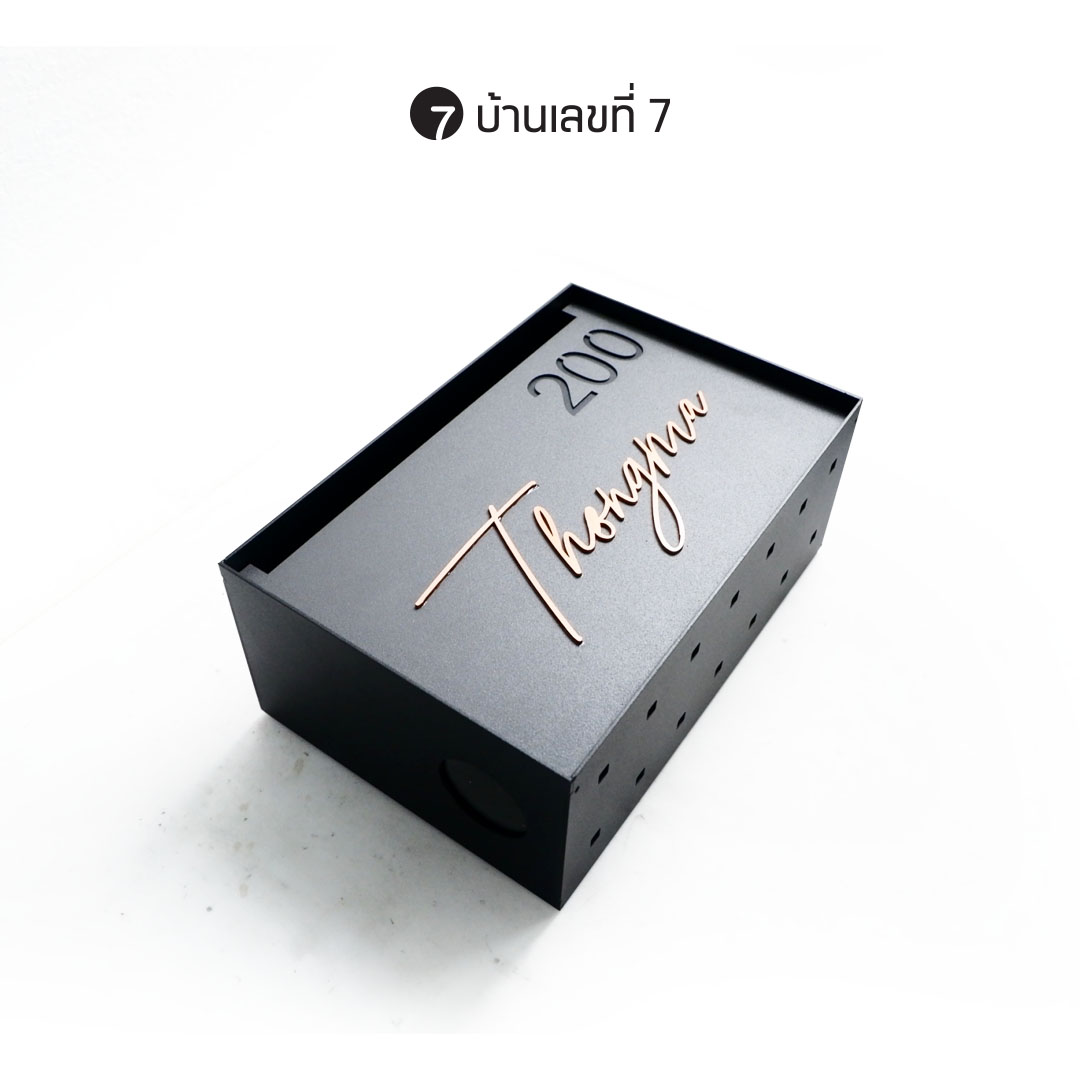 ตู้จดหมาย รุ่น SE อักษรนูน ขนาด 20x30 cm