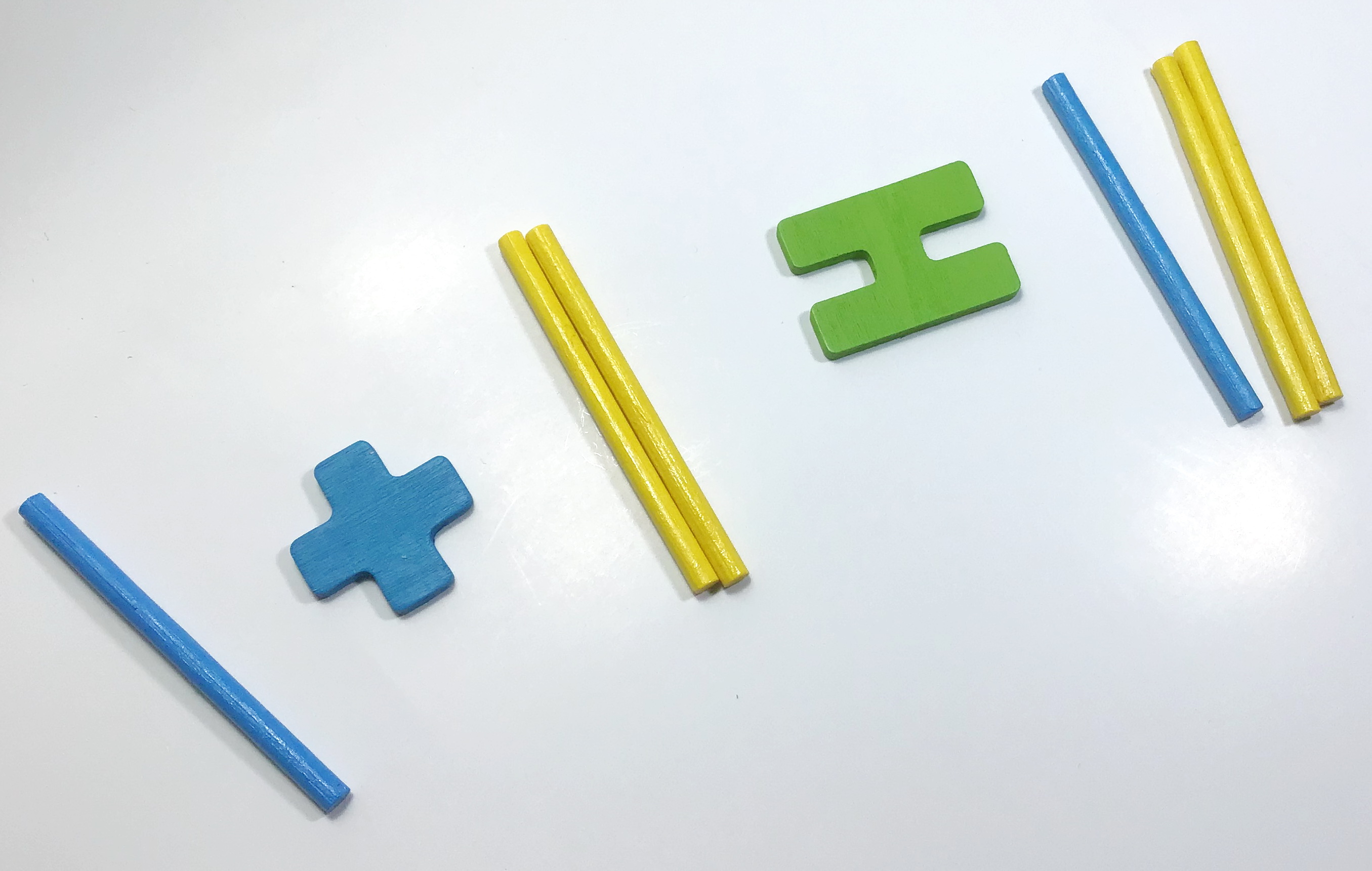 บล็อกไม้คณิตศาสตร์ของเล่นเเสริมพัฒนาการ WoodBlock Computation Study Box