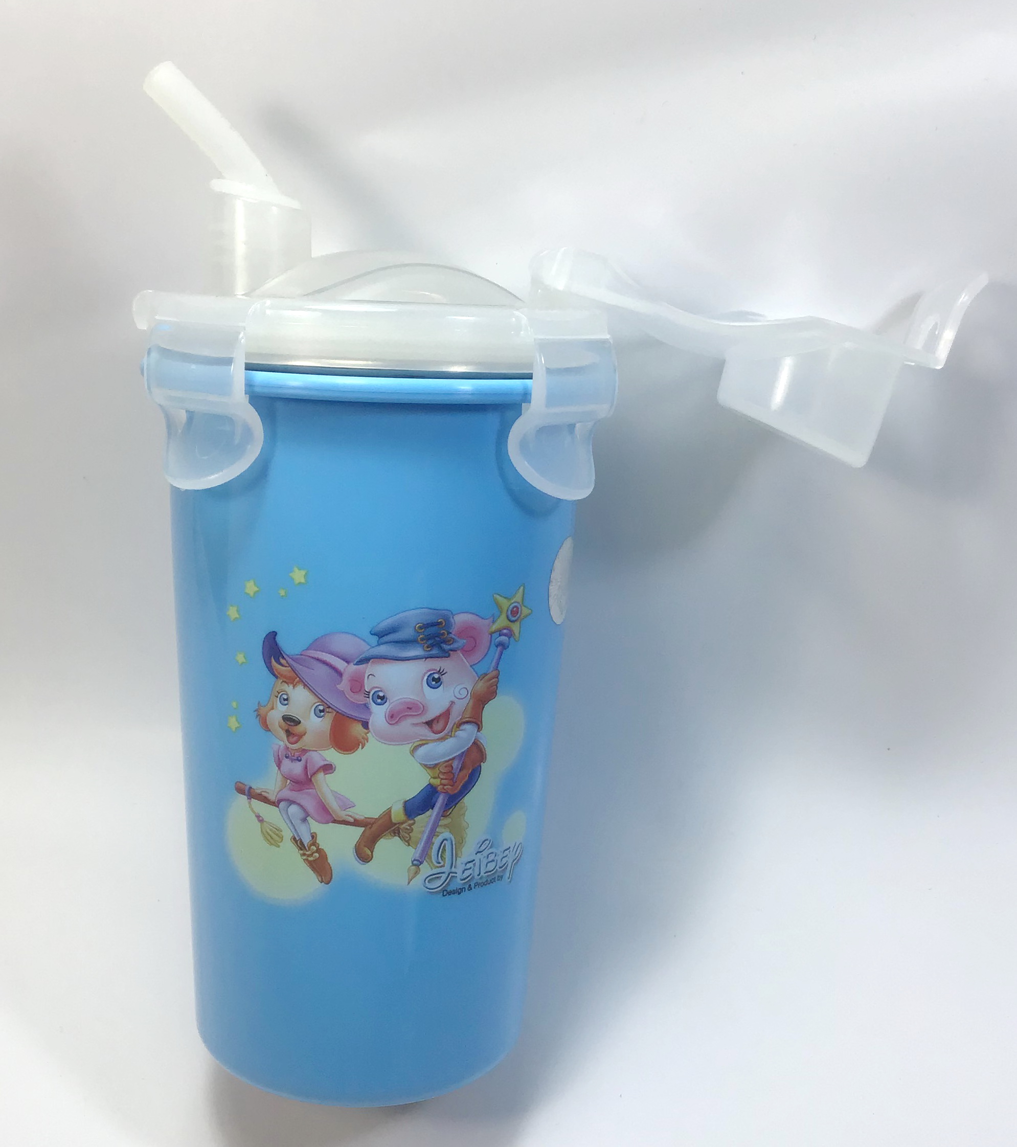 แก้วน้ำเด็กแฟนซี พร้อมส่ง 2 ชั้น ร้อนเย็น