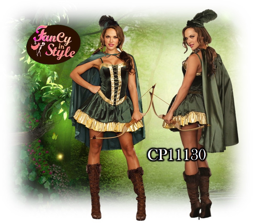 Superhero costume/Robin Hood Costume for women/ชุดโรบินฮู้ดสำหรับสาวๆ