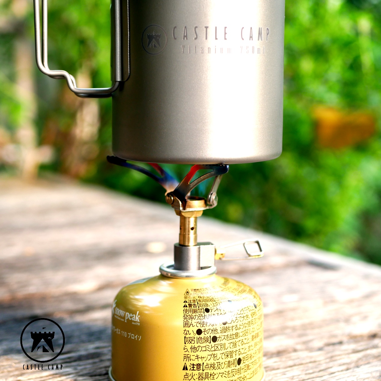 Castle Camp Titanium Pot 750ml.