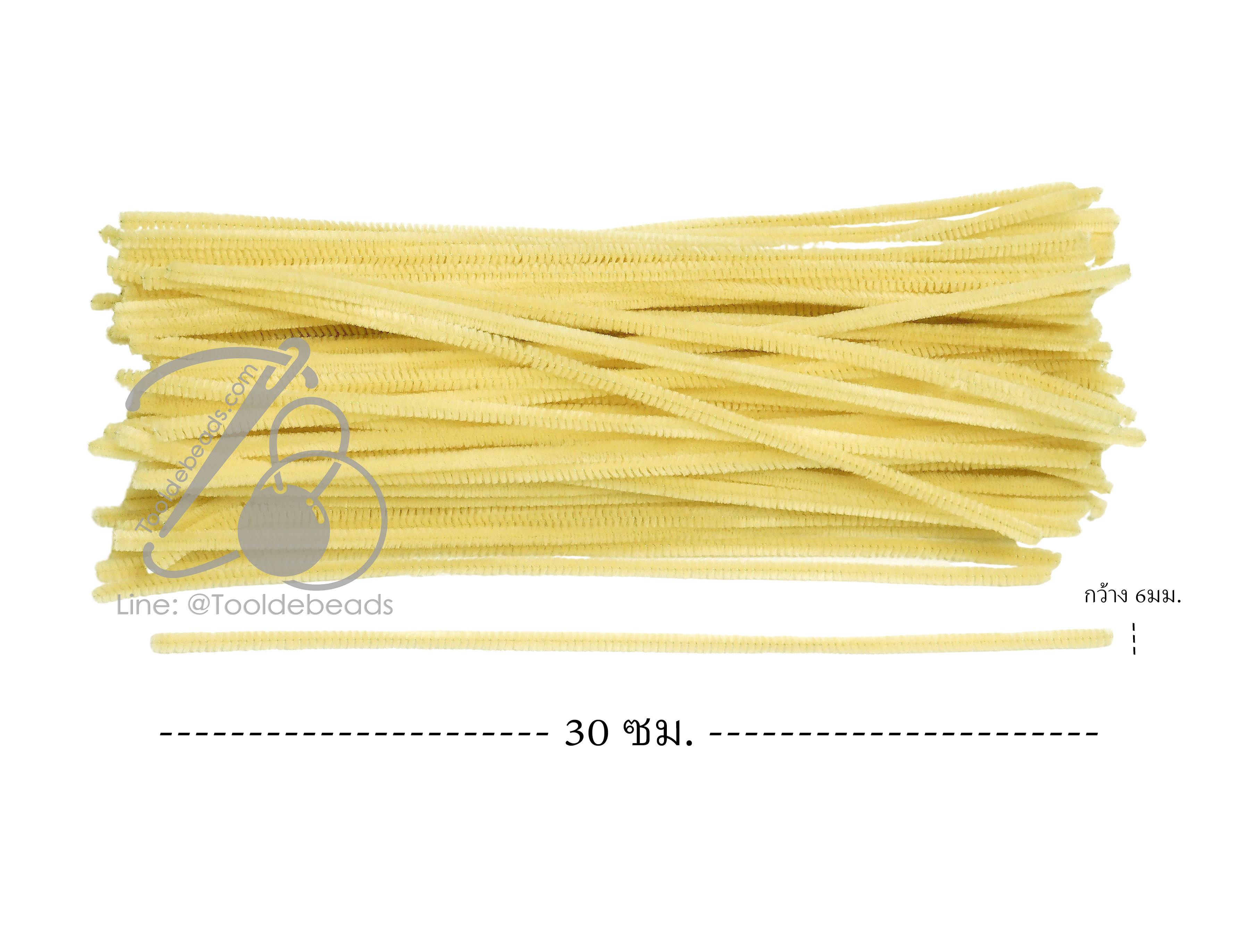 ลวดกำมะหยี่ 30ซม. (20 เส้น) SKU-14999